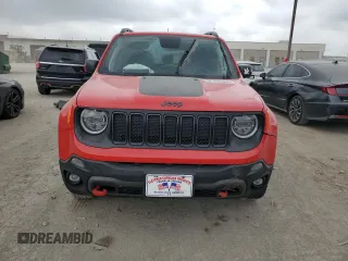 2020 Jeep Renegade Trailhawk with VIN ZACNJBC18LPL78758, listed as a Copart auction lot 56704665 with Not provided miles and Salvage title. Bid and sale history available at DreamBid. Image 5.