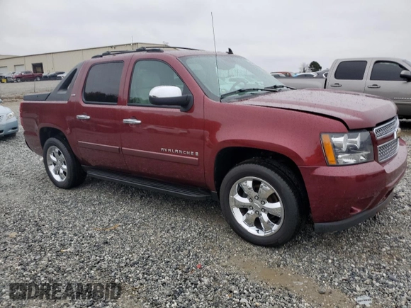 2008 Chevrolet Avalanche LT w/1LT with VIN 3GNEC12J38G182977, listed as a Copart auction lot 81495924 with 144,184 mi miles and Salvage Title. Bid and sale history available at carsss.com. Image 4.