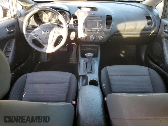 2016 Kia Forte LX with VIN KNAFX4A62G5574870, listed as a Copart auction lot 76956984 with 86,833 mi miles and Salvage Title. Bid and sale history available at carsss.com. Image 8.