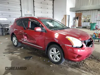 2012 Nissan Rogue SV with VIN JN8AS5MV6CW351521, listed as a Copart auction lot 54097525 with 80,615 mi miles and Non Repairable. Bid and sale history available at carsss.com. Image 4.