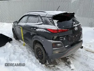 2019 Hyundai Kona Limited with VIN KM8K3CA56KU232802, listed as a Copart auction lot 85434644 with 43,707 mi miles and Salvage Title. Bid and sale history available at carsss.com. Image 2.