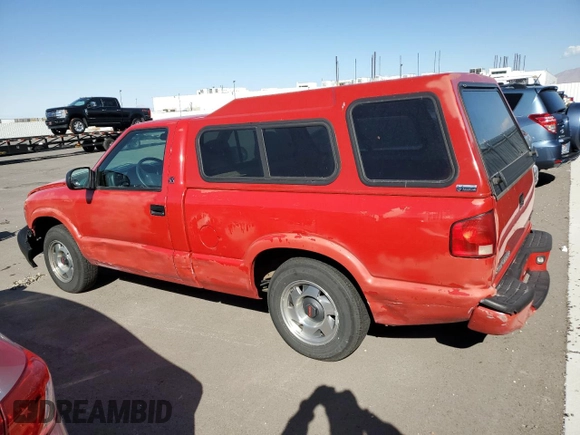 2000 GMC Sonoma SL z VIN 1GTCS145XYK251238, wystawiony jako Copart lot #77899534 z przebiegiem 61 827 mil mil oraz Szkody całkowita. Historia ofert i sprzedaży dostępna na DreamBid. Obrazek 2.
