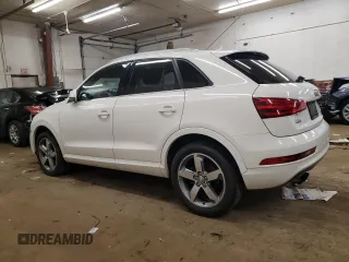 2015 Audi Q3 Premium Plus with VIN WA1EFCFS9FR006974, listed as a Copart auction lot 60036635 with 117,961 mi miles and Clean title. Bid and sale history available at DreamBid. Image 2.