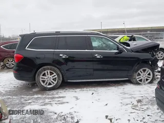 2016 Mercedes-Benz GL with VIN 4JGDF6EE2GA627631, listed as a IAAI auction lot 41706942 with 120,603 mi miles. Bid and sale history available at carsss.com. Image 13.