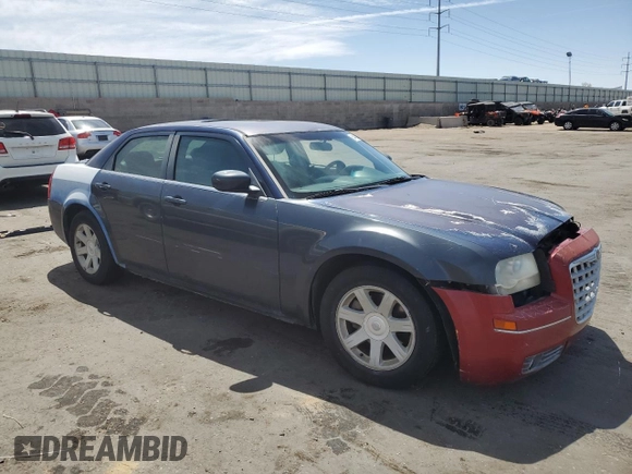 2005 Chrysler 300 with VIN 2C3JA53G05H578436, listed as a Copart auction lot 54455835 with 308,609 mi miles and Clean Title. Bid and sale history available at carsss.com. Image 4.