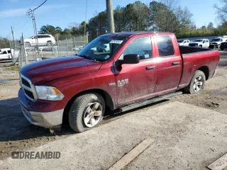2020 Ram 1500 Classic Tradesman with VIN 1C6RR6FT3LS151495, listed as a Copart auction lot 87970555 with 111,104 mi miles and Salvage Title. Bid and sale history available at carsss.com. Image 1.