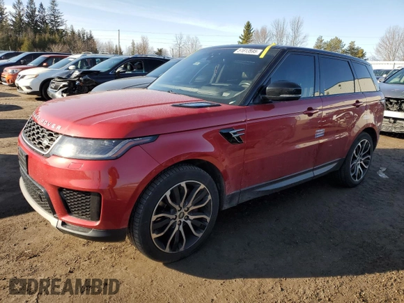 2020 Land Rover Range Rover Sport SE with VIN SALWG2SU9LA885517, listed as a Copart auction lot 51613595 with 46,142 mi miles and Clean title. Bid and sale history available at DreamBid. Image 1.