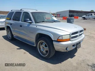 2002 Dodge Durango with VIN 1B4HS78Z02F107314, listed as a IAAI auction lot 42581595 with 169,767 mi miles and . Bid and sale history available at DreamBid. Image 1.