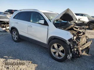 2013 Kia Sorento EX with VIN 5XYKUCA66DG385064, listed as a Copart auction lot 46798695 with 0 mi miles and Salvage Title. Bid and sale history available at carsss.com. Image 4.