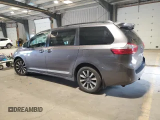 2019 Toyota Sienna XLE with VIN 5TDDZ3DC0KS218985, listed as a Copart auction lot 62550935 with 42,925 mi miles and Salvage title. Bid and sale history available at DreamBid. Image 2.