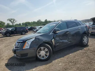 2016 Cadillac SRX Luxury Collection with VIN 3GYFNEE3XGS526483, listed as a Copart auction lot 59862445 with 59,696 mi miles and Salvage title. Bid and sale history available at DreamBid. Image 1.