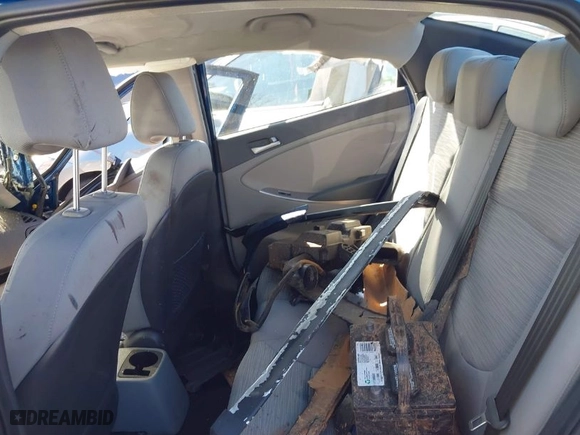 2016 Hyundai Accent SE with VIN KMHCT4AE6GU077508, listed as a IAAI auction lot 41800735 with 1 mi miles. Bid and sale history available at carsss.com. Image 8.