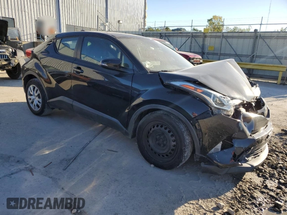 2019 Toyota C-HR XLE with VIN NMTKHMBXXKR076245, listed as a Copart auction lot 73808784 with 65,878 mi miles and Salvage Title. Bid and sale history available at DreamBid. Image 4.