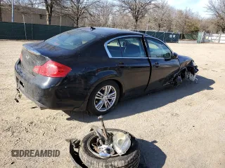 2013 Infiniti G37 x z VIN JN1CV6AR4DM754387, wystawiony jako Copart lot #46638355 z przebiegiem Nie podano mil oraz Szkoda całkowita • Salvage title. Historia ofert i sprzedaży dostępna na DreamBid. Obrazek 3.