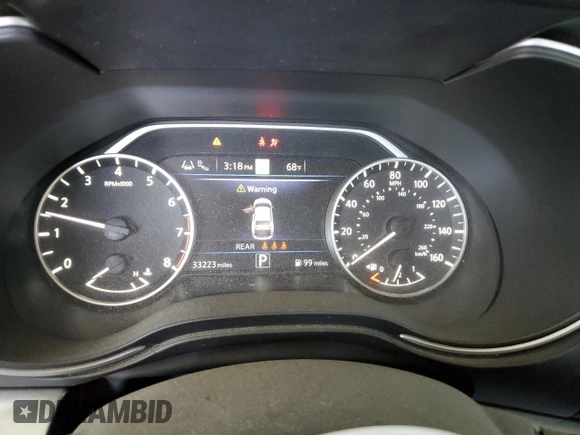 2023 Nissan Maxima SV with VIN 1N4AA6CV2PC511770, listed as a Copart auction lot 62664065 with 33,223 mi miles and Clean title. Bid and sale history available at DreamBid. Image 9.