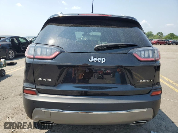 2021 Jeep Cherokee Limited z VIN 1C4PJMDX0MD125945, wystawiony jako Copart lot #65725764 z przebiegiem 30 422 mil mil oraz Szkoda całkowita • Salvage title. Historia ofert i sprzedaży dostępna na DreamBid. Obrazek 6.