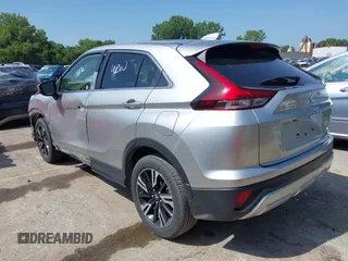 2024 Mitsubishi Eclipse Cross SE with VIN JA4ATWAA9RZ043647, listed as a IAAI auction lot 42795659 with 19,591 mi miles and . Bid and sale history available at DreamBid. Image 3.