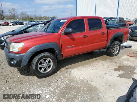 2011 Toyota Tacoma PreRunner with VIN 5TFJU4GN0BX011320, listed as a Copart auction lot 50757485 with 59,172 mi miles and Salvage Title. Bid and sale history available at DreamBid. Image 1.