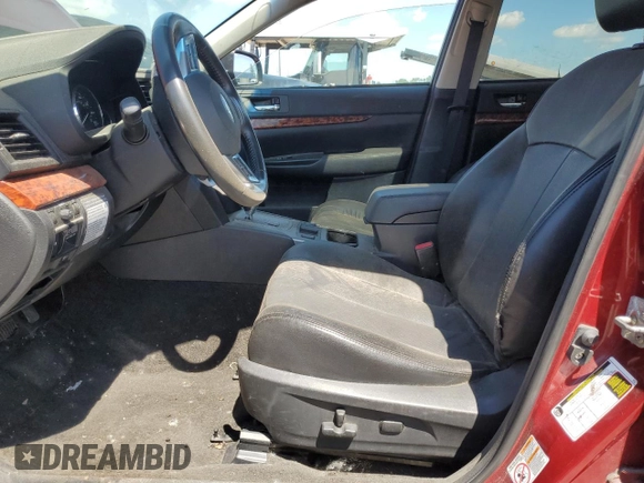 2012 Subaru Outback Limited with VIN 4S4BREKC6C2257316, listed as a Copart auction lot 62689805 with 116,962 mi miles and Salvage title. Bid and sale history available at DreamBid. Image 7.