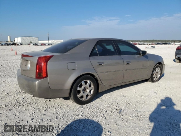 2004 Cadillac CTS with VIN 1G6DM577940142068, listed as a Copart auction lot 74938994 with 77,440 mi miles and Salvage Title. Bid and sale history available at carsss.com. Image 3.