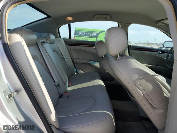 2008 Buick Lucerne CXL with VIN 1G4HD57248U117334, listed as a Copart auction lot 50907165 with 124,036 mi miles and Clean Title. Bid and sale history available at carsss.com. Image 10.