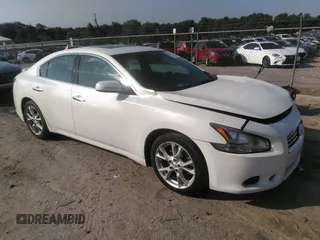 2013 Nissan Maxima S with VIN 1N4AA5AP3DC812025, listed as a IAAI auction lot 42425167 with 190,358 mi miles and . Bid and sale history available at DreamBid. Image 1.