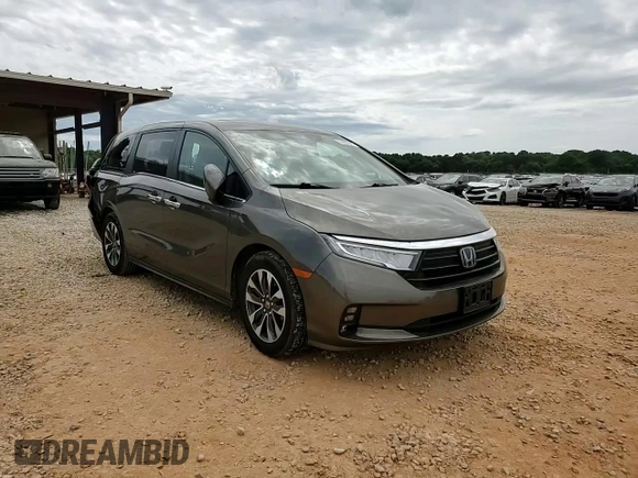 2022 Honda Odyssey EX-L с VIN 5FNRL6H77NB052222, выставлен на аукционе Copart как лот 55303045 с пробегом 84 666 миль миль и Списание • Salvage title. История ставок и продаж доступна на DreamBid. Изображение 14.