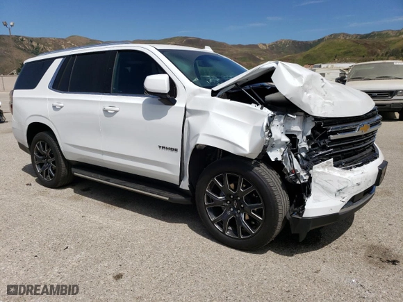 2024 Chevrolet Tahoe LT with VIN 1GNSCNKD8RR167784, listed as a Copart auction lot 60349214 with 8,413 mi miles and Salvage Title. Bid and sale history available at carsss.com. Image 4.