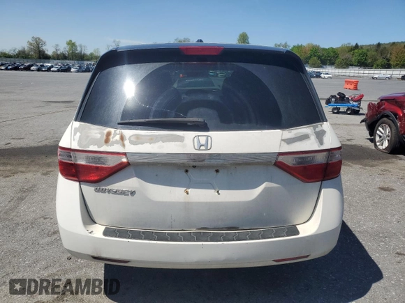 2012 Honda Odyssey EX-L with VIN 5FNRL5H64CB012954, listed as a Copart auction lot 54852625 with 233,114 mi miles and Clean Title. Bid and sale history available at carsss.com. Image 6.