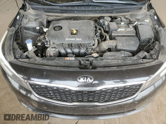 2018 Kia Forte LX with VIN 3KPFL4A76JE253854, listed as a Copart auction lot 51105585 with 181,243 mi miles and Salvage Title. Bid and sale history available at carsss.com. Image 11.