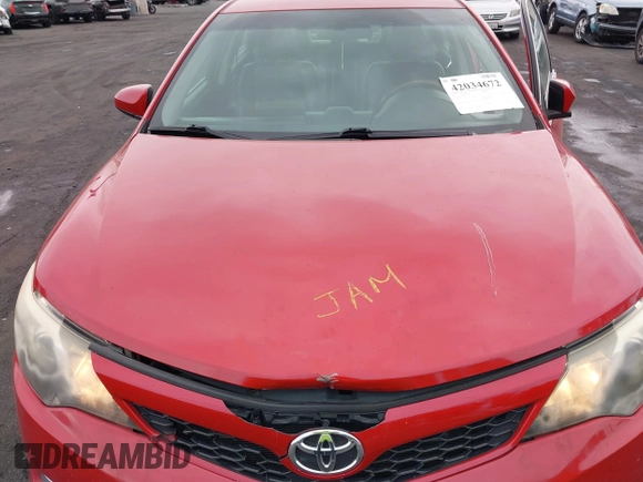 2012 Toyota Camry L with VIN 4T1BF1FK7CU615742, listed as a IAAI auction lot 42034672 with 113,755 mi miles. Bid and sale history available at carsss.com. Image 10.
