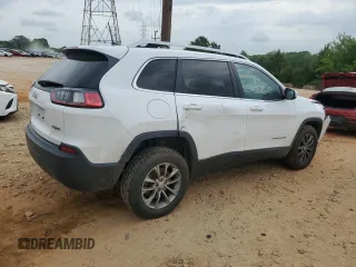 2019 Jeep Cherokee Latitude Plus with VIN 1C4PJMLB7KD195798, listed as a Copart auction lot 54230905 with 80,898 mi miles and Salvage title. Bid and sale history available at DreamBid. Image 3.
