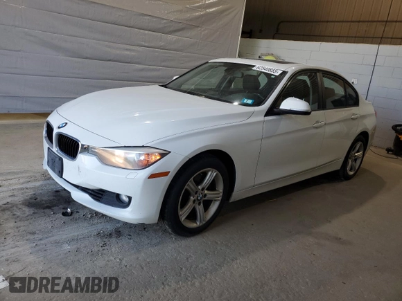2014 BMW 3 Series 328i xDrive with VIN WBA3B5C50EP652348, listed as a Copart auction lot 62540855 with 160,553 mi miles and Clean title. Bid and sale history available at DreamBid. Image 1.