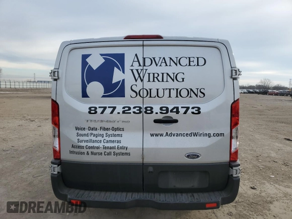2016 Ford Transit Cargo with VIN 1FTYE1ZM3GKB50196, listed as a Copart auction lot 81117844 with 149,103 mi miles and Salvage Title. Bid and sale history available at carsss.com. Image 6.