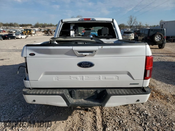 2019 Ford F-150 XL with VIN 1FTEW1E49KKC90817, listed as a Copart auction lot 49787485 with 158,379 mi miles and Salvage Title. Bid and sale history available at carsss.com. Image 6.