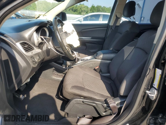 2015 Dodge Journey American Value with VIN 3C4PDCAB1FT583419, listed as a Copart auction lot 55968285 with 253,026 mi miles and Salvage Title. Bid and sale history available at DreamBid. Image 7.