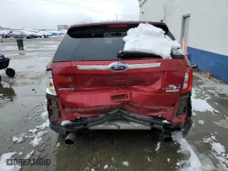2013 Ford Edge Limited with VIN 2FMDK3K90DBA52169, listed as a Copart auction lot 49782055 with 140,207 mi miles and Salvage Title. Bid and sale history available at carsss.com. Image 6.