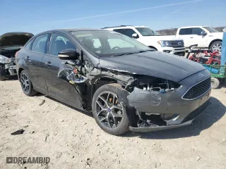 2017 Ford Focus SEL with VIN 1FADP3H21HL254417, listed as a Copart auction lot 48694255 with 110,985 mi miles and Salvage Title. Bid and sale history available at carsss.com. Image 4.