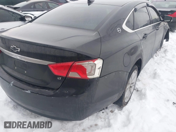 2017 Chevrolet Impala LT with VIN 2G1105S39H9100472, listed as a IAAI auction lot 41289979 with 142,025 mi miles and . Bid and sale history available at DreamBid. Image 4.
