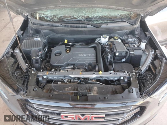 2020 GMC Terrain SLE z VIN 3GKALMEV4LL307450, wystawiony jako Copart lot #51981875 z przebiegiem 101 370 mil mil oraz Szkoda całkowita • Salvage title. Historia ofert i sprzedaży dostępna na DreamBid. Obrazek 12.