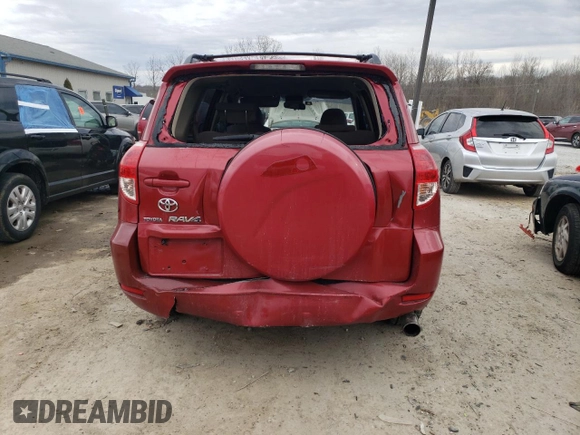 2006 Toyota RAV4 with VIN JTMZD33V466015546, listed as a Copart auction lot 47756075 with 141,626 mi miles and Salvage Title. Bid and sale history available at carsss.com. Image 6.