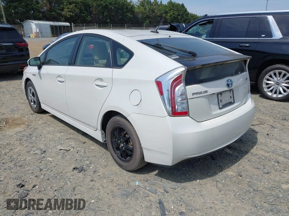 2015 Toyota Prius Four with VIN JTDKN3DU0F0403221, listed as a IAAI auction lot 42148385 with 163,391 mi miles. Bid and sale history available at carsss.com. Image 3.