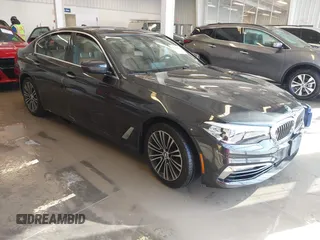 2018 BMW 5 Series 530i xDrive with VIN WBAJA7C55JWA73459, listed as a IAAI auction lot 41634921 with 64,759 mi miles and . Bid and sale history available at carsss.com. Image 1.