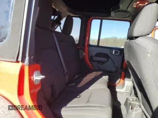 2023 Jeep Wrangler Sport S with VIN 1C4HJXDG2PW681026, listed as a Copart auction lot 46179805 with 13,133 mi miles and Salvage Title. Bid and sale history available at DreamBid. Image 11.