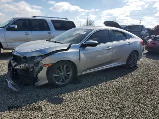 2019 Honda Civic EX z VIN JHMFC1F35KX011853, wystawiony jako Copart lot #47768125 z przebiegiem 222 934 mil mil oraz Szkoda całkowita • Salvage title. Historia ofert i sprzedaży dostępna na DreamBid. Obrazek 1.