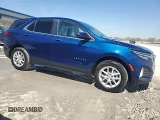 2023 Chevrolet Equinox LT with VIN 3GNAXKEG2PL110005, listed as a Copart auction lot 50796955 with 15,534 mi miles and Clean Title. Bid and sale history available at DreamBid. Image 4.