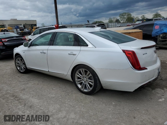 2019 Cadillac XTS Luxury with VIN 2G61M5S31K9119538, listed as a Copart auction lot 55094165 with 82,668 mi miles and Salvage title. Bid and sale history available at DreamBid. Image 2.