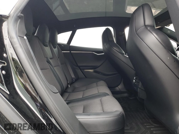 2018 Tesla Model S 75D with VIN 5YJSA1E22JF234262, listed as a Copart auction lot 57954755 with 62,375 mi miles and Salvage title. Bid and sale history available at DreamBid. Image 10.