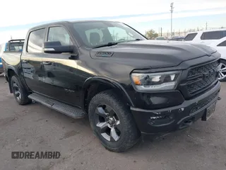 2022 Ram 1500 Big Horn z VIN 1C6SRFFT4NN251043, wystawiony jako IAAI lot #41196393 z przebiegiem 74 415 mil mil oraz . Historia ofert i sprzedaży dostępna na DreamBid. Obrazek 1.