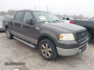 2006 Ford F-150 XLT with VIN 1FTRW12W56KD57281, listed as a IAAI auction lot 41689695 with 185,825 mi miles. Bid and sale history available at carsss.com. Image 1.